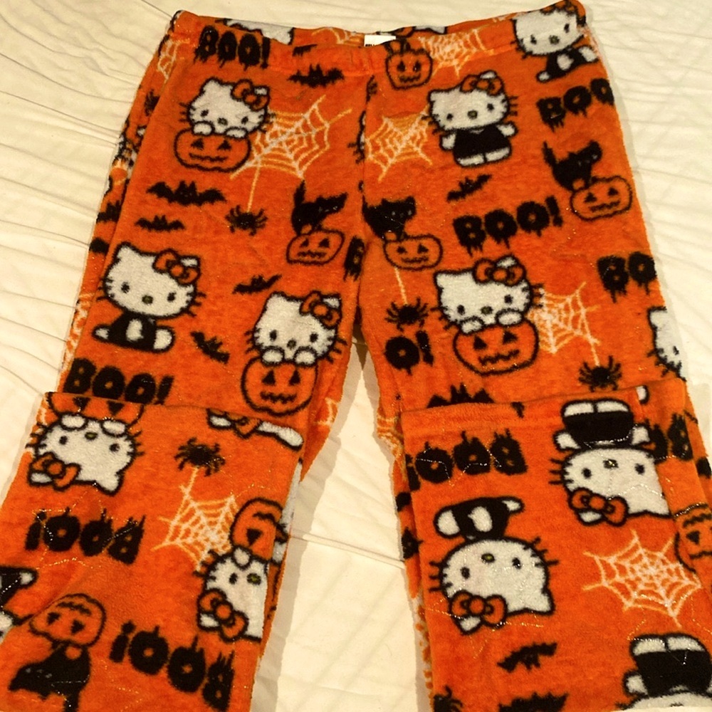 Halloween Hello Kitty Pajama Pants
